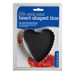 Kitchen Craft Mini Fluted Heart Shaped Tins Kitchen Craft Mini Fluted Heart Shaped Tins